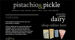 Desktop Screenshot of pistachioandpickle.com